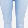 ONLY CARMAKOMA Jeans Skinny Jeans WILLY Dames Blauw