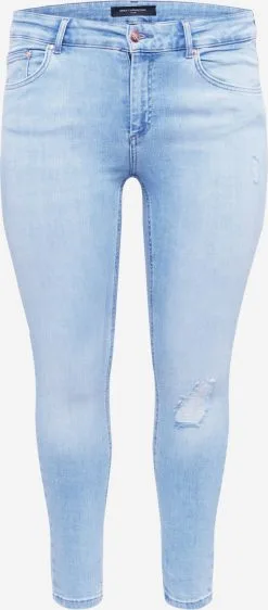 ONLY CARMAKOMA Jeans Skinny Jeans WILLY Dames Blauw