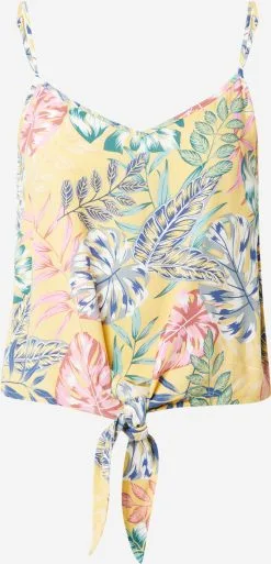 ONLY Spaghetti Tops Top NOVA Dames Lichtgeel