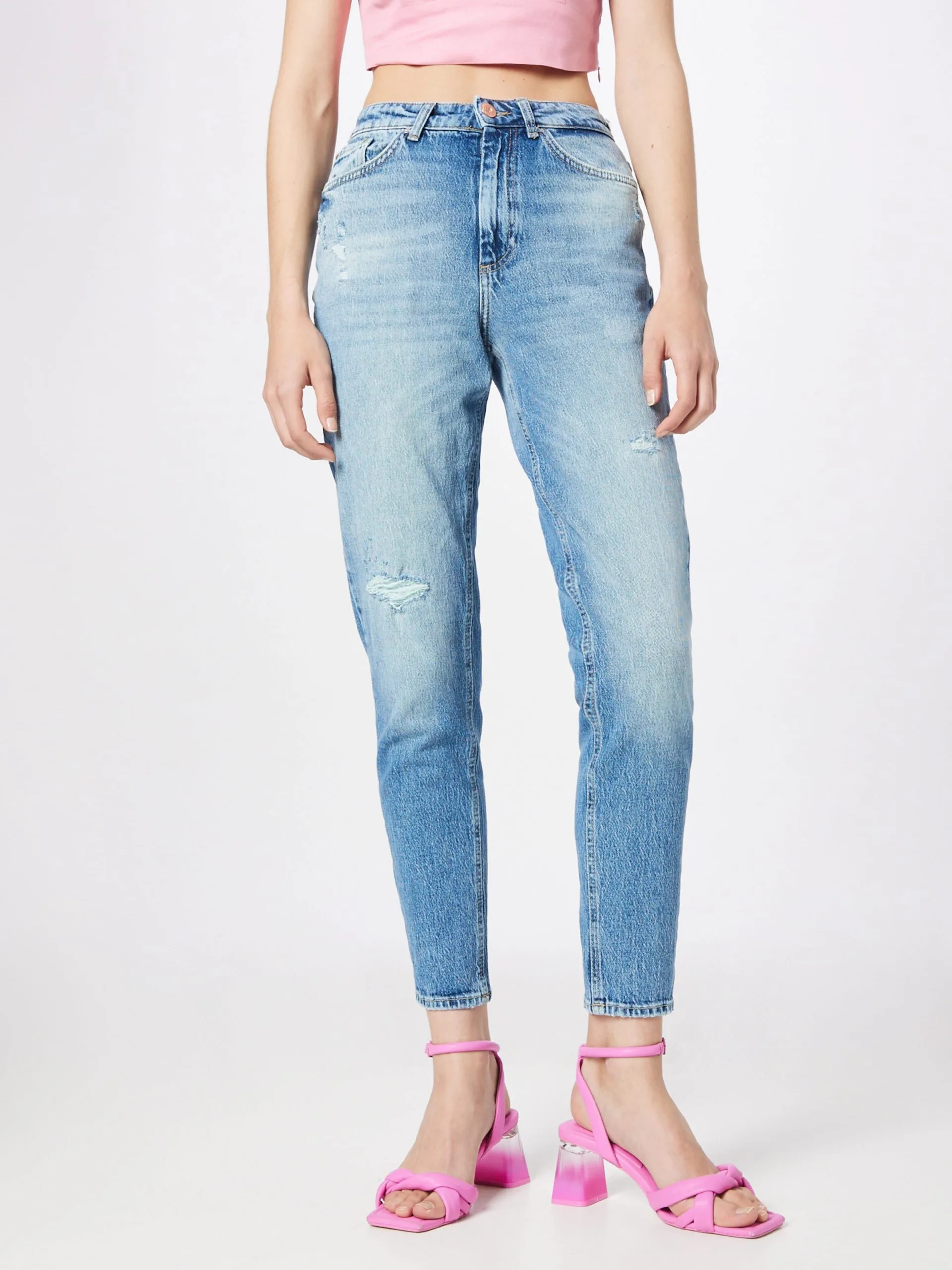 ONLY Jeans Slimfit Jeans VENEDA Dames Lichtblauw 3 ONLY Jeans Slimfit Jeans VENEDA Dames Lichtblauw - Afbeelding 3