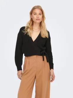 ONLY Vesten Gebreid Vest Breda Dames Zwart -ONLY Elegant winkel a55d82f1f3862897a3fff2b355d2a799