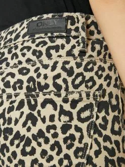 ONLY Pantalons Slimfit Broek NINE Dames Beige / Zwart -ONLY Elegant winkel a571dcc0359af1354b61a910b6e38ab4