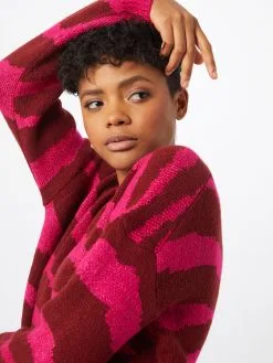 ONLY Fijngebreide Truien Trui Wild Dames Pink -ONLY Elegant winkel a5c415c89900e74b8a00a9f890245ece