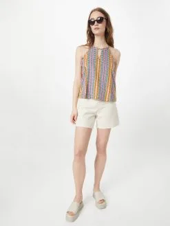 ONLY Blouse Tops Blouse ALMA Dames Geel -ONLY Elegant winkel a612267feddc18490fa610407f4e4ee5