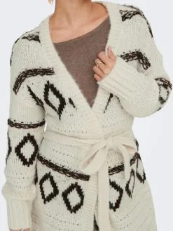 ONLY Vesten Gebreid Vest Mya Dames Greige -ONLY Elegant winkel a67f12e0b10b0c27b09bc35757aeec3b