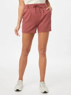 ONLY Shorts Regular Bandplooibroek Poptrash Dames Pastelrood -ONLY Elegant winkel a6815d9195b3bccfb2906db52c04f95b