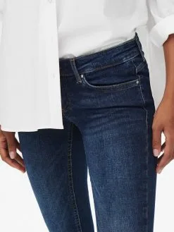 ONLY Jeans Skinny Jeans JUNE Dames Donkerblauw -ONLY Elegant winkel a6d75677ac4ea162062bf6b674ebebb3