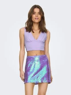 ONLY Tanktops Top EA Dames Lichtlila -ONLY Elegant winkel a79866ea0acfd8c71717253e8193e715