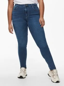 ONLY CARMAKOMA Jeans Skinny Jeans Augusta Dames Blauw -ONLY Elegant winkel a7d4f8ca388dbee6f0745e295dbc4ad9