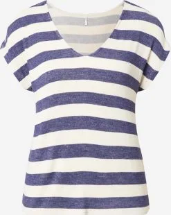 ONLY T-shirts Shirt LIRA Dames Blauw
