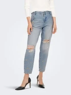 ONLY Straight Regular Jeans Troy Dames Lichtblauw -ONLY Elegant winkel a8216bfa80b317b99316fbb2459f7127