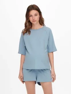 ONLY MATERNITY T-shirts Shirt Mama Dames Blauw 10 ONLY MATERNITY T-shirts Shirt Mama Dames Blauw -ONLY Elegant winkel a864faa7ad0b35d54f364a62e987807e