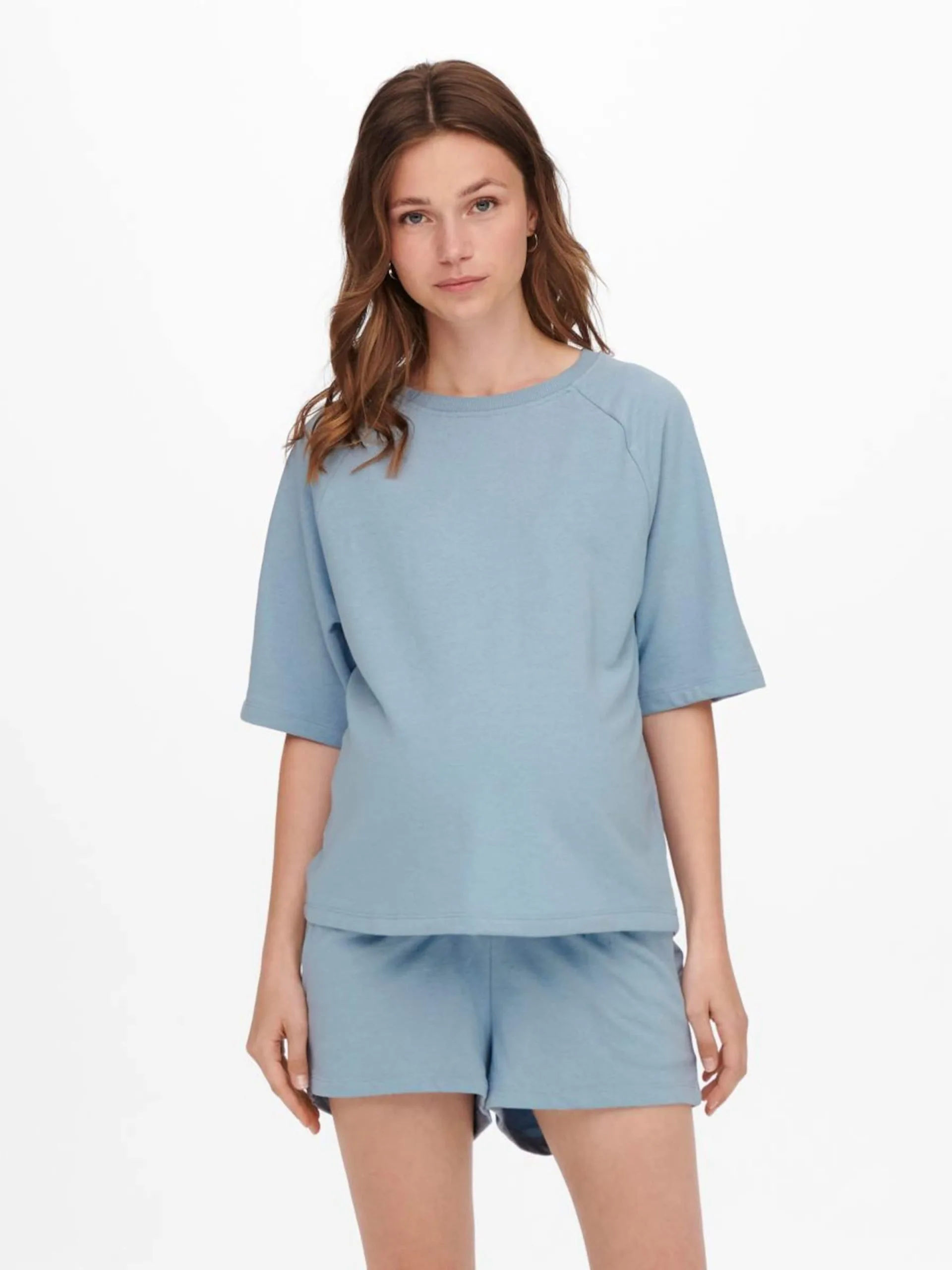 ONLY MATERNITY T-shirts Shirt Mama Dames Blauw 3 ONLY MATERNITY T-shirts Shirt Mama Dames Blauw - Afbeelding 3