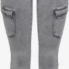 ONLY Jeans Skinny Jeans BLUSH Dames Grijs