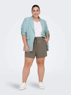 ONLY CARMAKOMA Shorts Regular Bandplooibroek Dames Kaki 10 ONLY CARMAKOMA Shorts Regular Bandplooibroek Dames Kaki -ONLY Elegant winkel a8b2e4b62035ba1f955e23f84c8c848f