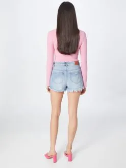 ONLY Denim Shorts Regular Jeans Pacy Dames Blauw -ONLY Elegant winkel a94bebcf824409b493106e1bcaa912de
