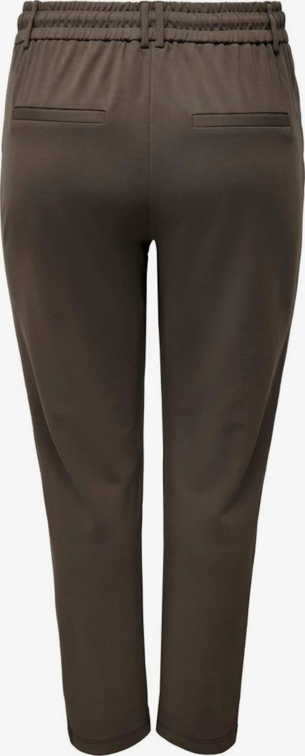 ONLY CARMAKOMA Pantalons Tapered Broek Dames Bruin 2 ONLY CARMAKOMA Pantalons Tapered Broek Dames Bruin - Afbeelding 2