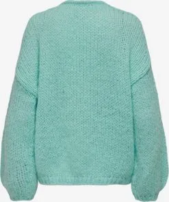 ONLY Fijngebreide Truien Trui NORDIC LIFE Dames Blauw -ONLY Elegant winkel a96f2d3334ac301f1eb45df33f844352