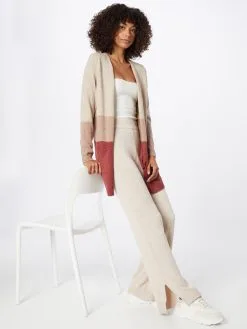 ONLY Vesten Gebreid Vest Queen Dames Pueblo / Lichtbruin -ONLY Elegant winkel a9f6de7690423b66efc1b84bdb9cc6e4