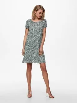 ONLY Jerseyjurken Jurk Bera Dames Pastelgroen -ONLY Elegant winkel aa0db60d7541e474583aad7d29830d50