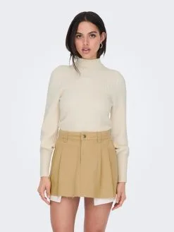 ONLY Basic Truien Trui LESLY Dames Sand -ONLY Elegant winkel aa9041add47f53a78ff2140444f3dc24