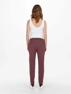 ONLY MATERNITY Bandplooibroeken Slimfit Bandplooibroek Dames Mauve -ONLY Elegant winkel aabb9dfc277ce9b31ec322146cdc9892