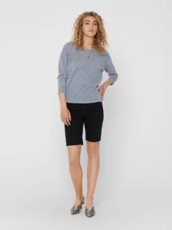 ONLY Fijngebreide Truien Trui Alba Dames Duifblauw -ONLY Elegant winkel ab2bdfb4be5e1f16bd50458c63ca90ee