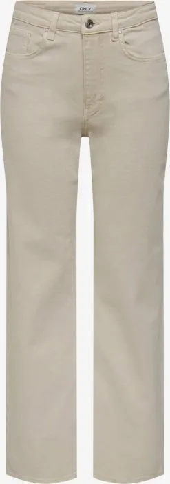 ONLY Wide Leg Wide Leg Jeans Juicy Dames Taupe