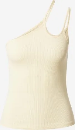 ONLY Uitgaanstops Top NESSA Dames Lichtgeel