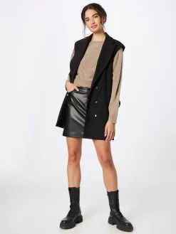 ONLY Fijngebreide Truien Trui Amalia Dames Lichtbruin -ONLY Elegant winkel abc31c9b7d395324e354942bc22a5170