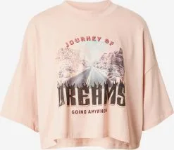 ONLY Shirts Met 3/4 Mouw Shirt LUNA Dames Pastelroze