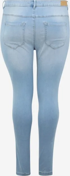 ONLY CARMAKOMA Jeans Skinny Jeans AUGUSTA Dames Blauw -ONLY Elegant winkel acca1d5edba86966267773fcf3b91caf