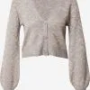ONLY Vesten Gebreid Vest Dames Taupe / Greige