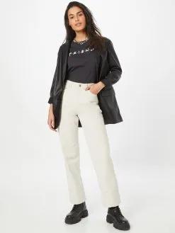 ONLY T-shirts Shirt FRIENDS Dames Grijs -ONLY Elegant winkel ade7e0377d86484bb2ab81af5ce70f16