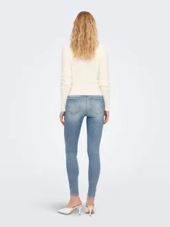 ONLY Jeans Skinny Jeans MILA Dames Lichtblauw -ONLY Elegant winkel ae6f76cb95a7c89d8025f35d6fdacef2