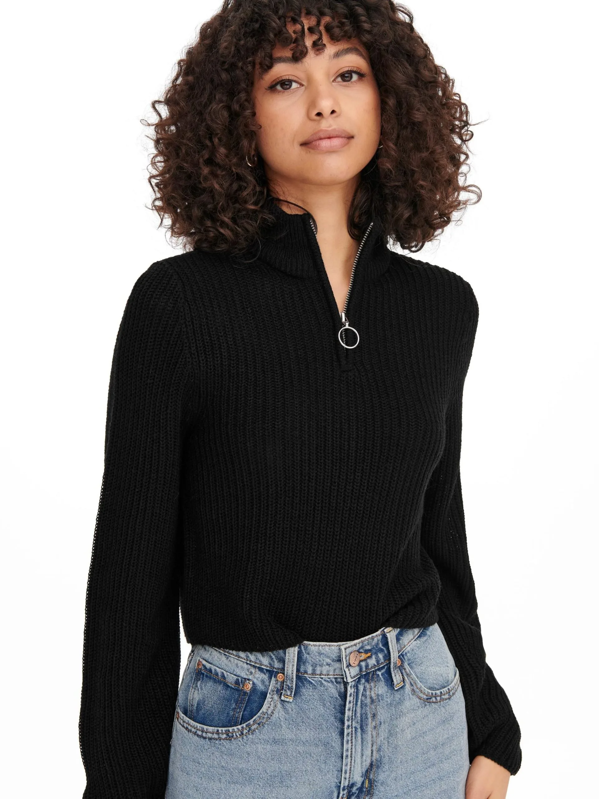 ONLY Coltruien Trui Ava Nicoya Dames Zwart 6 ONLY Coltruien Trui Ava Nicoya Dames Zwart - Afbeelding 6