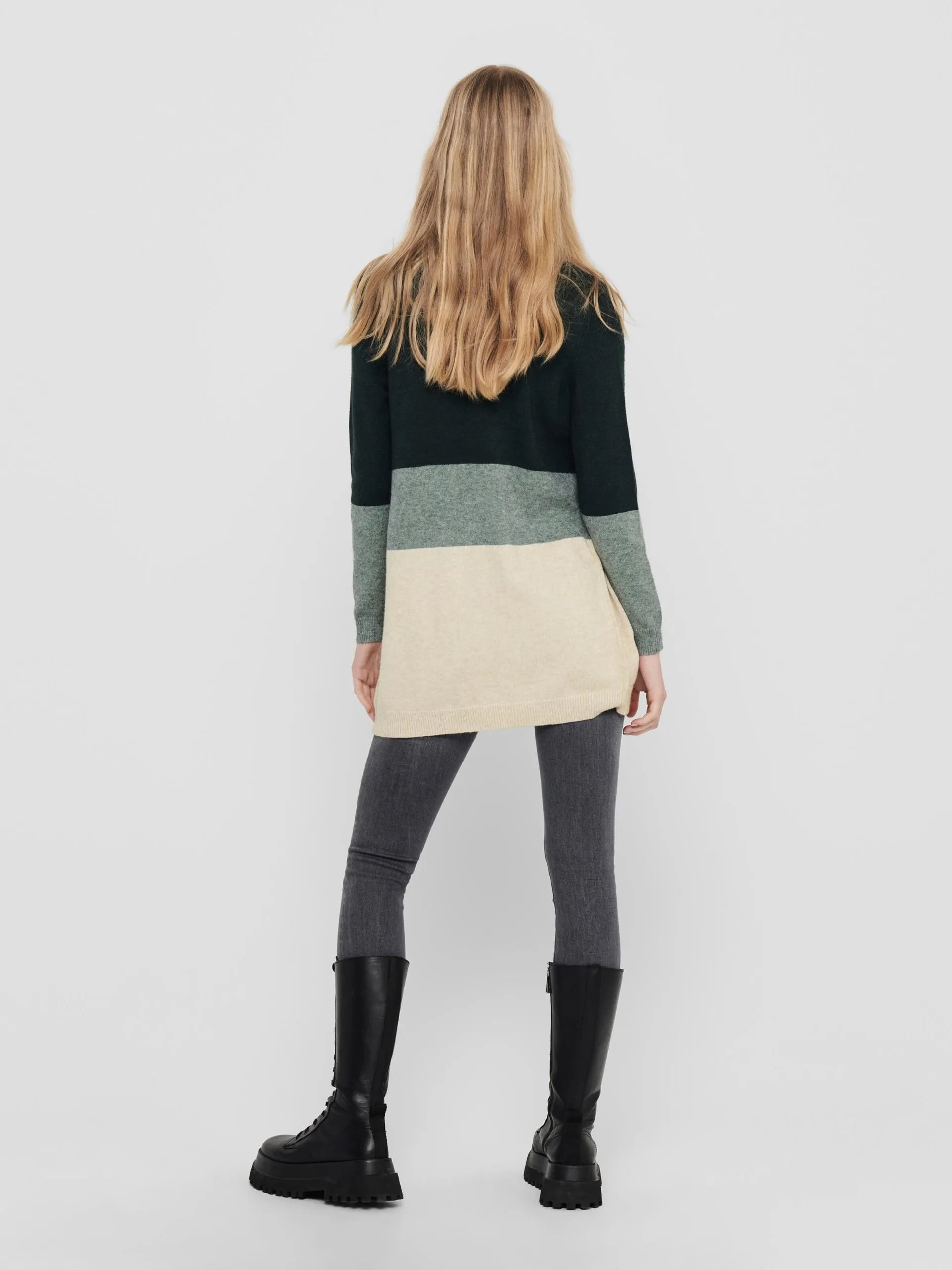 ONLY Vesten Gebreid Vest Queen Dames Spar / Pastelgroen 4 ONLY Vesten Gebreid Vest Queen Dames Spar / Pastelgroen - Afbeelding 4