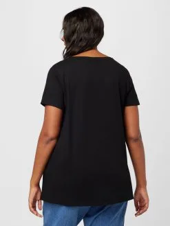 ONLY CARMAKOMA T-shirts Shirt BONNIE Dames Zwart -ONLY Elegant winkel af80fd04ab7f78da6a06c849ecbaeb6d