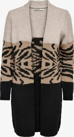 ONLY Vesten Gebreid Vest Jade Dames Greige