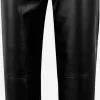 ONLY Leren Broeken Regular Broek IDINA Dames Zwart