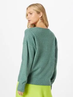 ONLY Fijngebreide Truien Trui Rica Dames Groen -ONLY Elegant winkel aff6b0ce1b82b3f54d4025298a473792