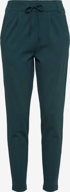 ONLY Bandplooibroeken Slimfit Bandplooibroek Poptrash Dames Groen