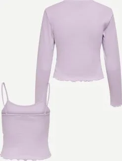 ONLY Vesten Gebreid Vest Dames Sering / Lichtlila 7 ONLY Vesten Gebreid Vest Dames Sering / Lichtlila -ONLY Elegant winkel b0e10158aa79e6af73771b83f020c9af