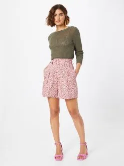 ONLY Basic Truien Trui FILUCCA Dames Kaki -ONLY Elegant winkel b0ece1db571ca6b4d4e7576615fd6ceb