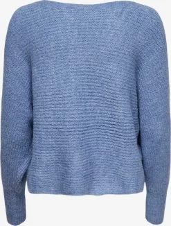 ONLY Fijngebreide Truien Trui Daniella Dames Smoky Blue -ONLY Elegant winkel b0fcf4b660b3a8a16f7da609f33a3f71