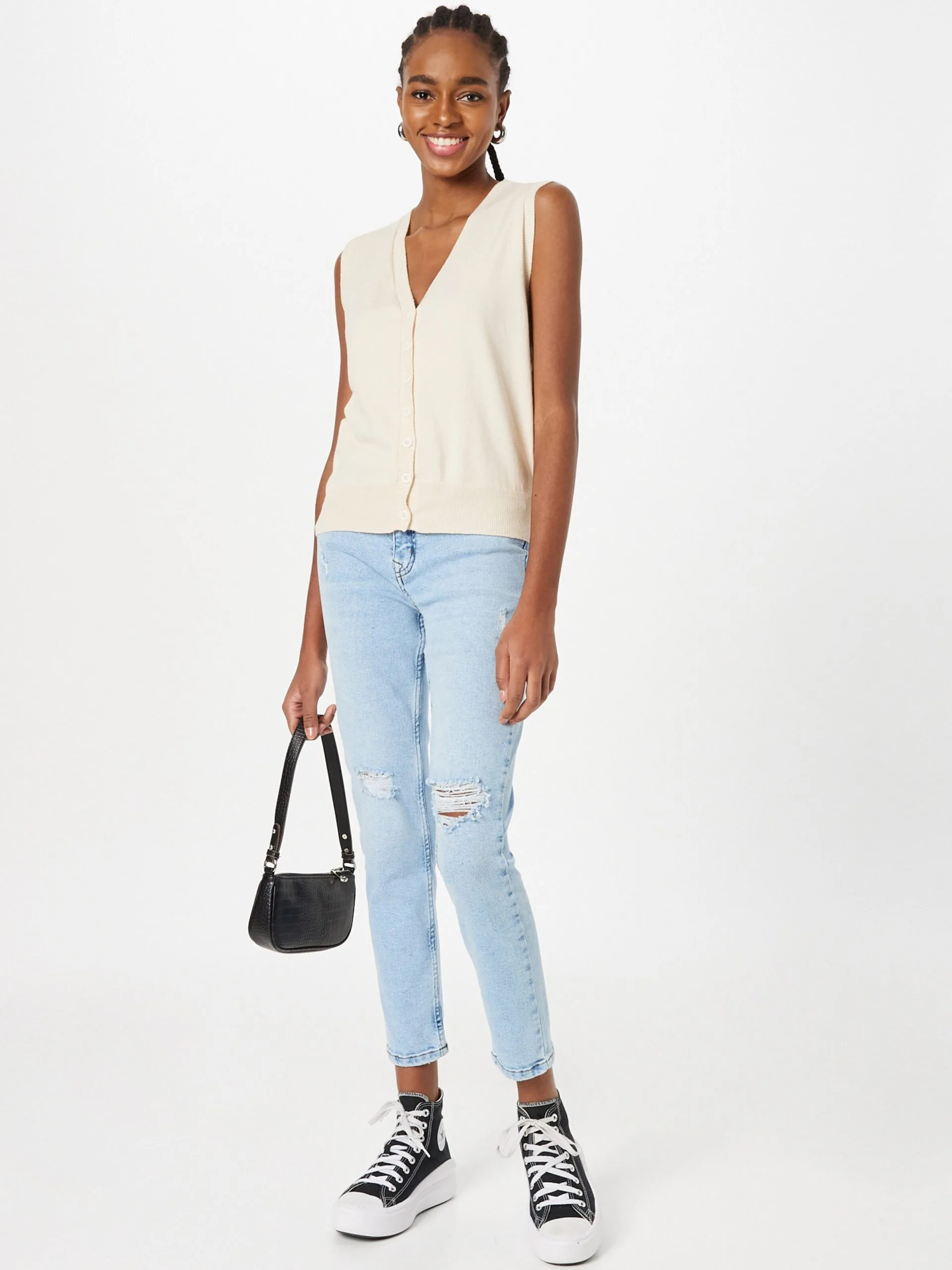 ONLY Jeans Slimfit Jeans ERICA Dames Blauw 5 ONLY Jeans Slimfit Jeans ERICA Dames Blauw - Afbeelding 5