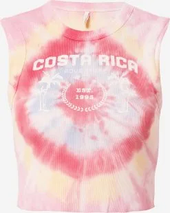 ONLY Crop Tops Top SIRI LIFE Dames Lichtroze