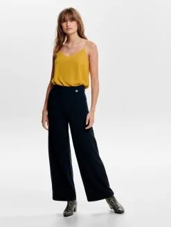 ONLY Spaghetti Tops Top Moon Dames Donkergeel -ONLY Elegant winkel b177b133d5a59161bba61299db992eda