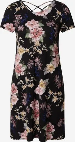 ONLY Jerseyjurken Jurk Bera Dames Zwart