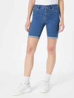 ONLY Denim Shorts Skinny Jeans SUN ANNE Dames Blauw -ONLY Elegant winkel b3af1a39262b4acdf30471ab14a7a123